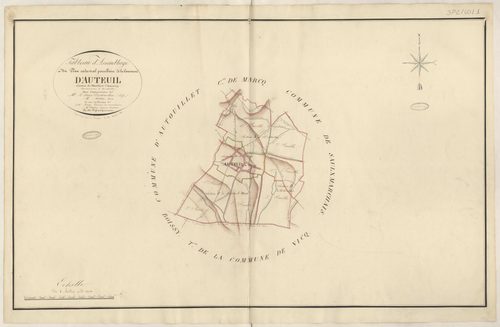 Auteuil - Plans de la Préfecture de Seine-et-Oise