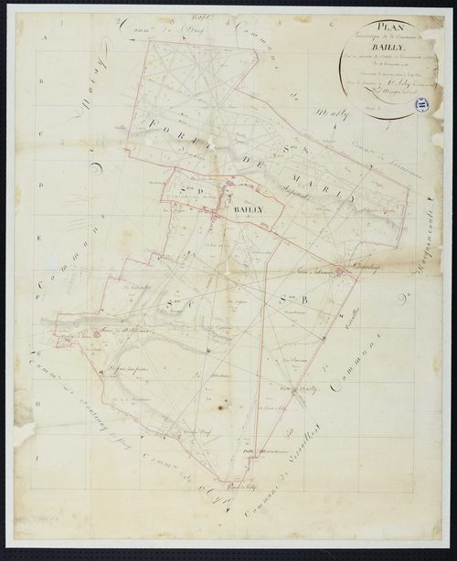 Bailly - Plan géométrique