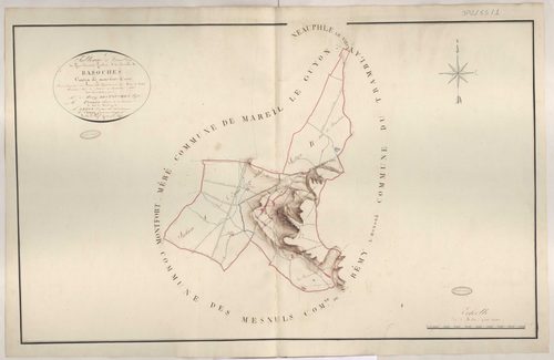 Bazoches-sur-Guyonne - Plans de la Préfecture de Seine-et-Oise
