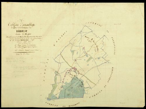 Béhoust - Plans de l’Administration du cadastre