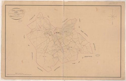 Blaru - Plans de la Préfecture de Seine-et-Oise