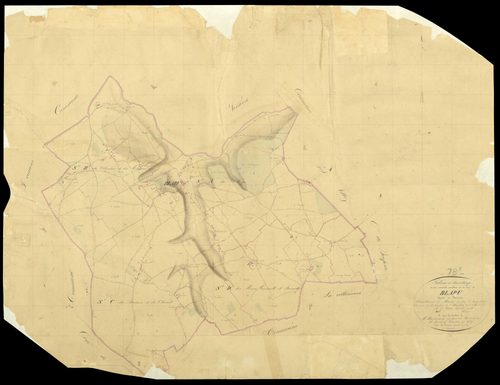 Blaru - Plans de l’Administration du cadastre