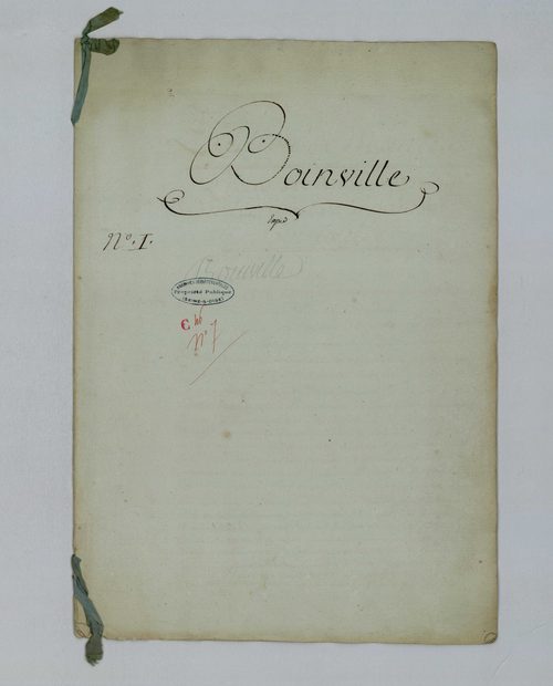 Boinville-en-Mantois - Procès-verbal d'arpentage du territoire de la paroisse de Boinville-en-Mantois