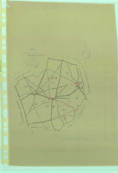 Boinville-le-Gaillard - Plans du cadastre rénové