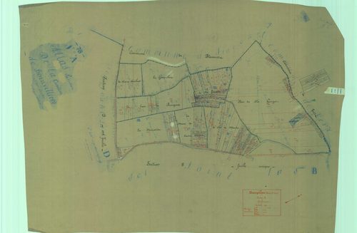 Boinvilliers - Plans du cadastre rénové