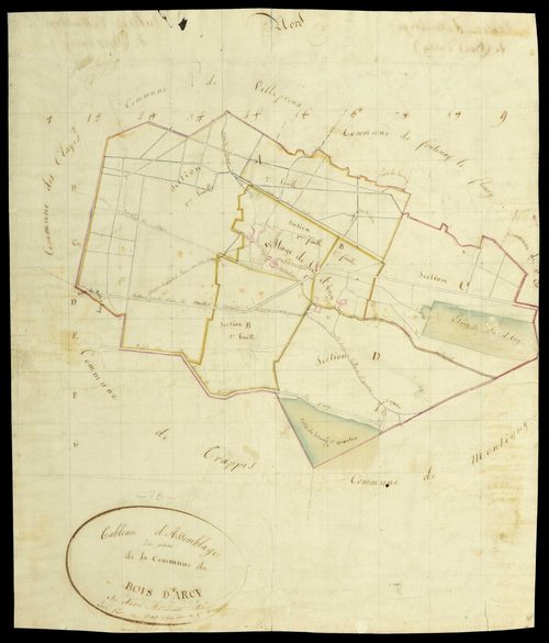 Bois-d'Arcy - Plans de l’Administration du cadastre