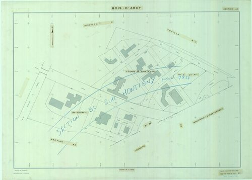 Bois-d'Arcy - Plans du cadastre révisé