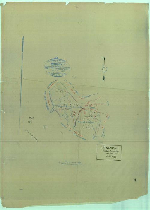 Boissets - Plans du cadastre rénové
