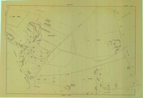 Boissets - Plans du cadastre révisé