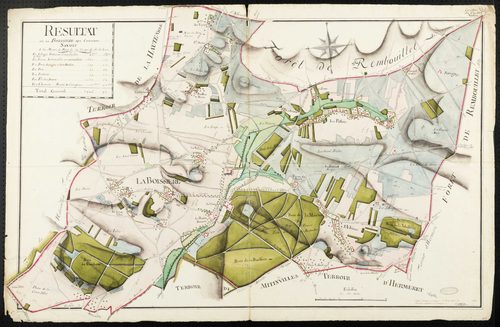 La Boissière-École - Plan d'intendance de la paroisse de La Boissière-Ecole