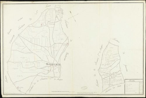 La Boissière-École - Plan d'intendance de la paroisse de La Boissière-Ecole