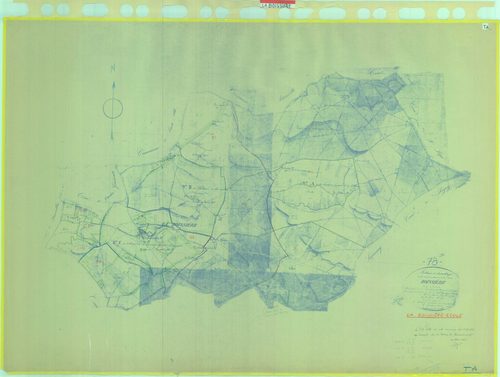 La Boissière-École - Plans du cadastre rénové
