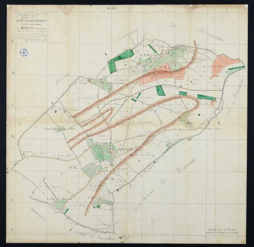 Boissy-Mauvoisin - Plan géométrique