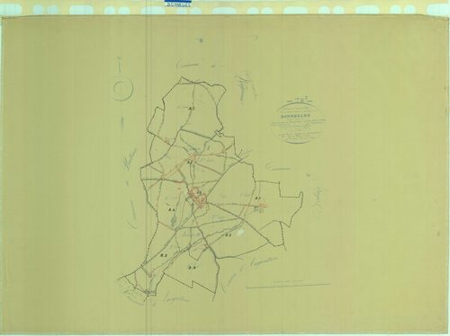 Bonnelles - Plans du cadastre rénové