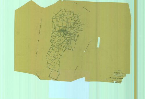 Bouafle - Plans du cadastre rénové