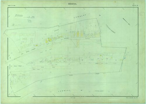 Bougival - Plans du cadastre révisé