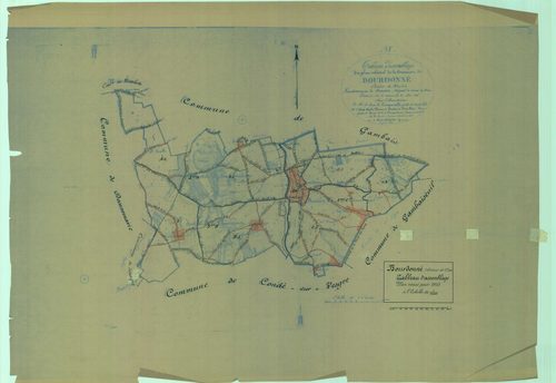 Bourdonné - Plans du cadastre rénové