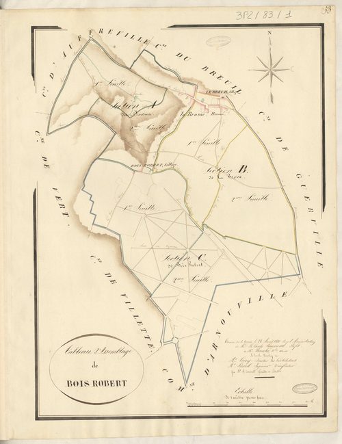 Breuil-Bois-Robert - Plans de la Préfecture de Seine-et-Oise