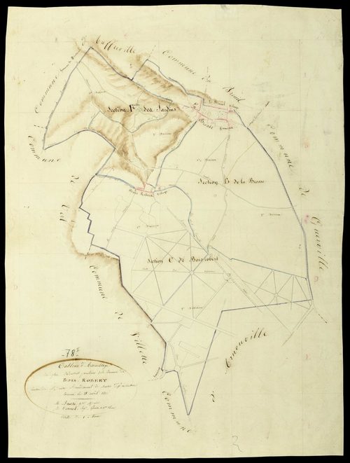 Breuil-Bois-Robert - Plans de l’Administration du cadastre