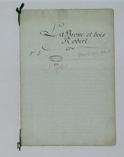 Breuil-Bois-Robert - Procès-verbal d'arpentage du territoire de la paroisse de Breuil-Bois-Robert
