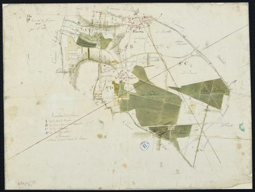 Breuil-Bois-Robert - Plan géométrique