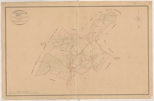 Bréval - Plans de la Préfecture de Seine-et-Oise