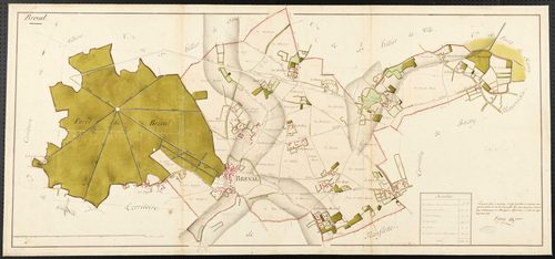 Bréval - Plan d'intendance de la paroisse de Bréval