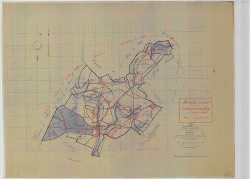 Bréval - Plans du cadastre rénové