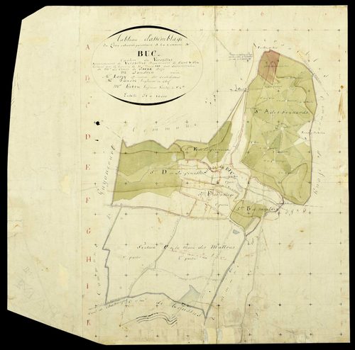 Buc - Plans de l’Administration du cadastre