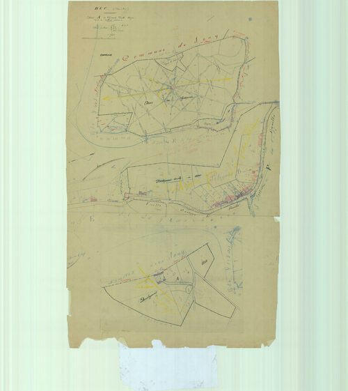 Buc - Plans du cadastre rénové