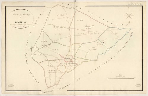 Buchelay - Plans de la Préfecture de Seine-et-Oise