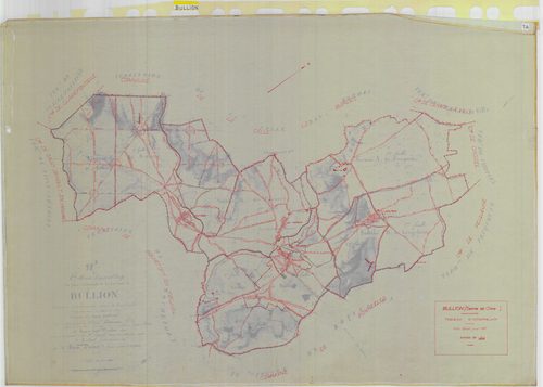 Bullion - Plans du cadastre rénové