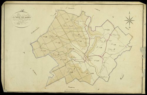 La Celle-les-Bordes - Plans de l’Administration du cadastre