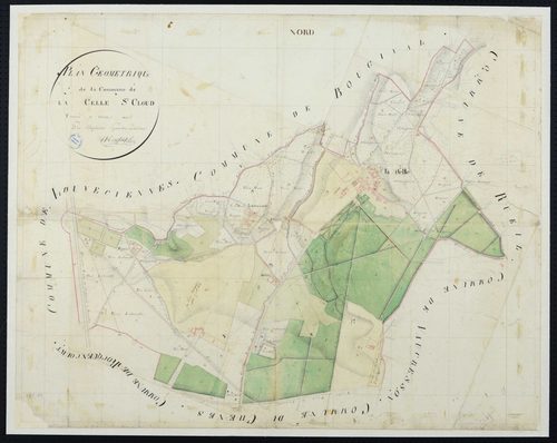 La Celle-Saint-Cloud - Plan par masse de culture