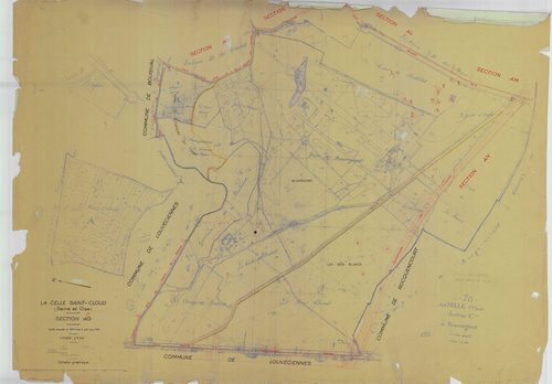 La Celle-Saint-Cloud - Plans du cadastre rénové