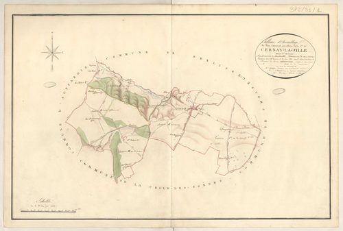 Cernay-la-Ville - Plans de la Préfecture de Seine-et-Oise
