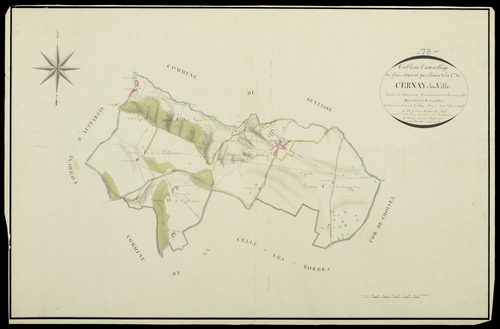 Cernay-la-Ville - Plans de l’Administration du cadastre