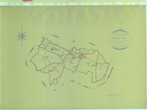 Cernay-la-Ville - Plans du cadastre rénové