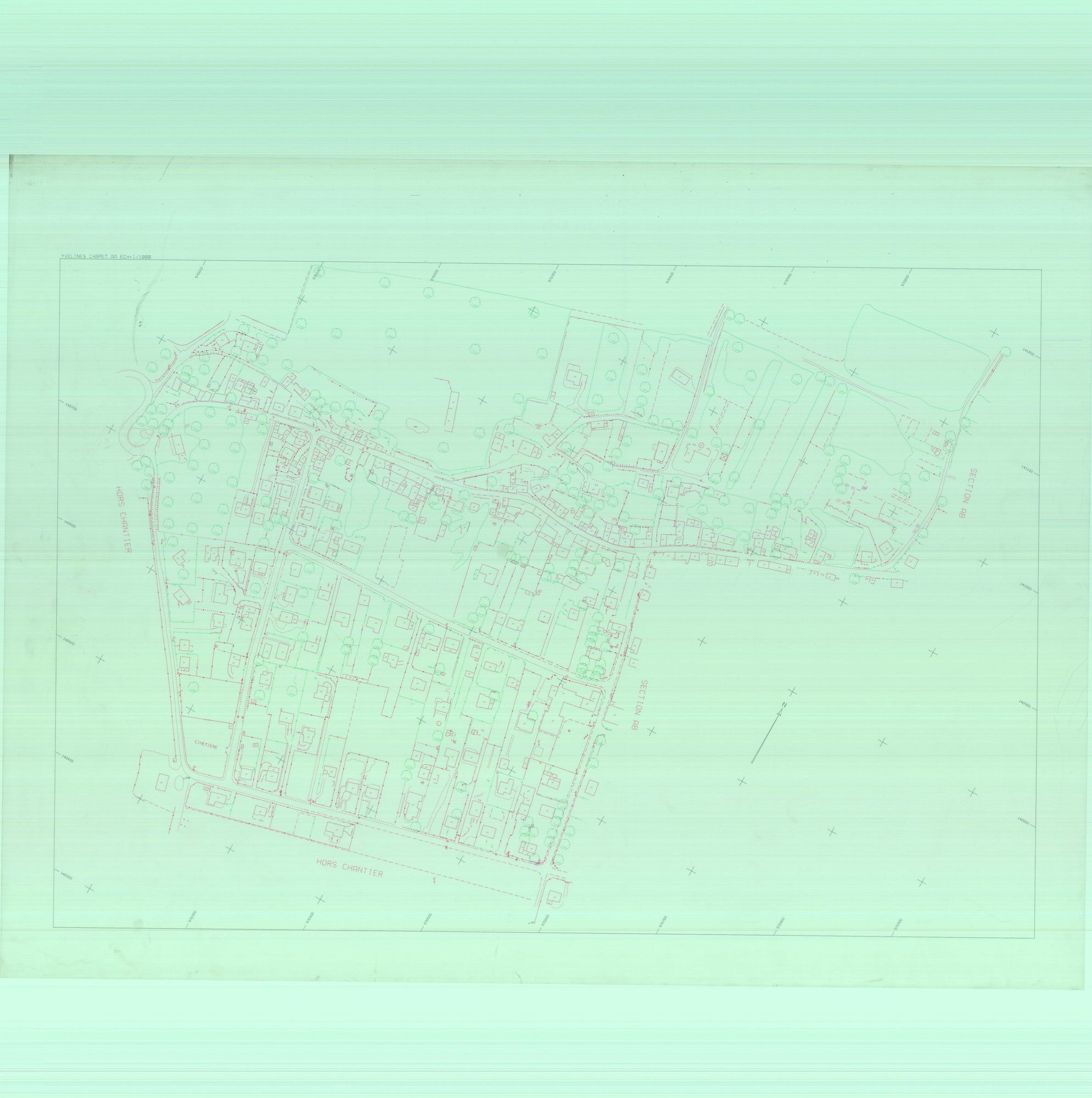 Chapet - Plans du cadastre révisé