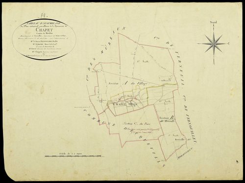 Chapet - Plans de l’Administration du cadastre
