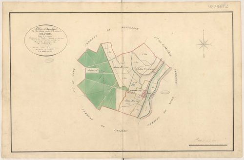 Chatou - Plans de la Préfecture de Seine-et-Oise