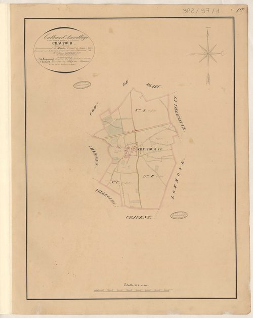 Chaufour-lès-Bonnières - Plans de la Préfecture de Seine-et-Oise