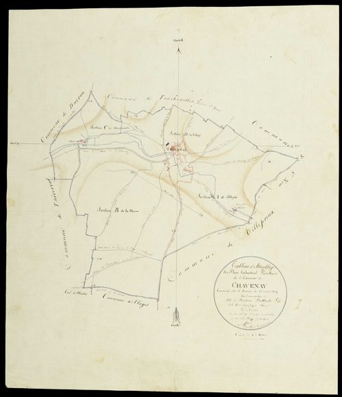 Chavenay - Plans de l’Administration du cadastre