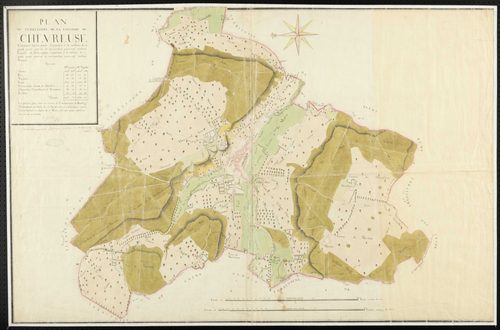 Chevreuse - Plan d'intendance de la paroisse de Chevreuse