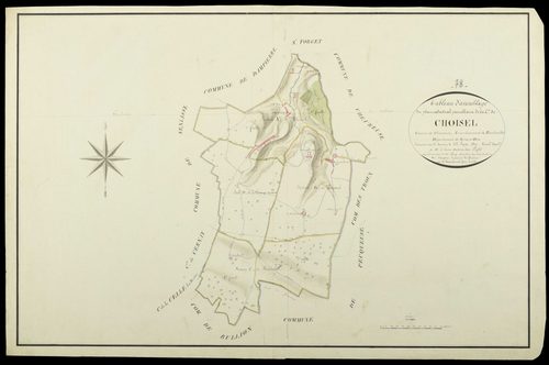Choisel - Plans de l’Administration du cadastre