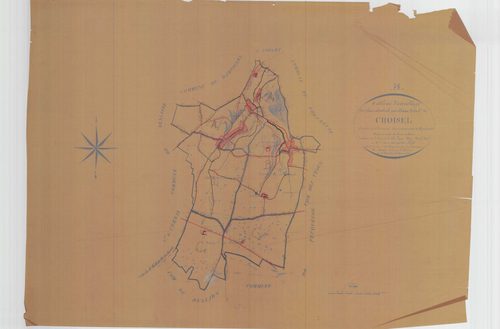 Choisel - Plans du cadastre rénové