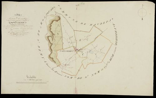Coignières - Plans de l’Administration du cadastre