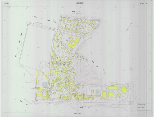 Coignières - Plans du cadastre révisé