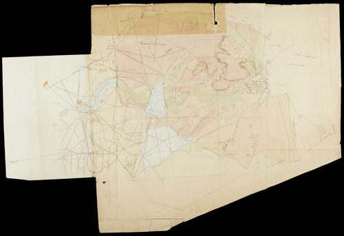 Condé-sur-Vesgre - Plan d'intendance de la paroisse de Condé-sur-Vesgre