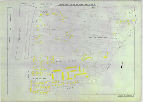 Conflans-Sainte-Honorine - Plans du cadastre révisé